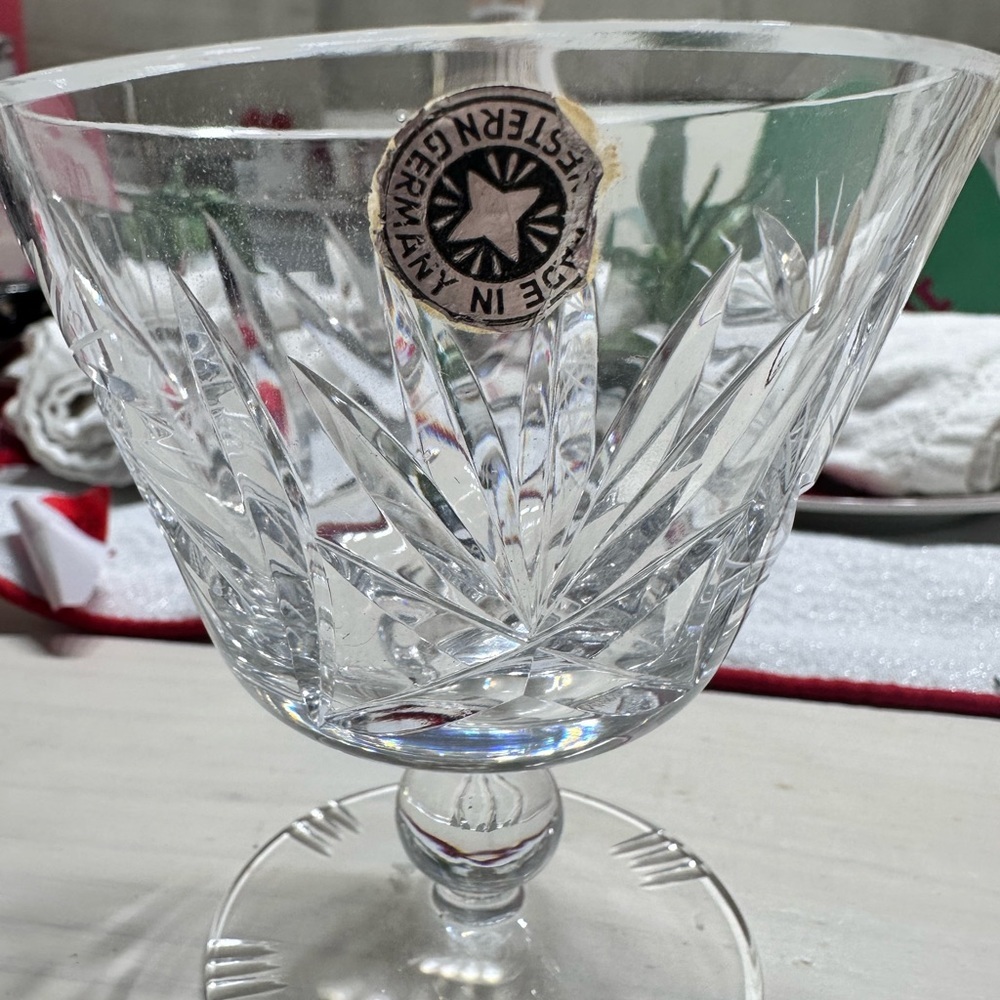 Kusak Crystal “Berlin” Glass - Picture 2 of 3